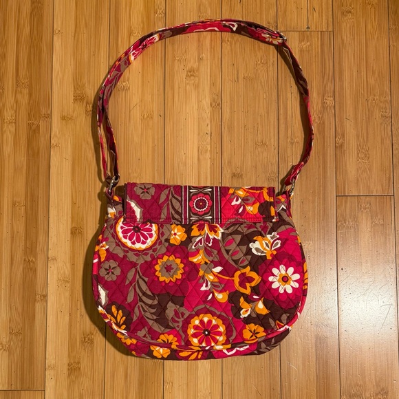 NWOT Vera Bradley Carnaby Saddle Floral Quilted Crossbody Bag OS - Picture 5 of 14